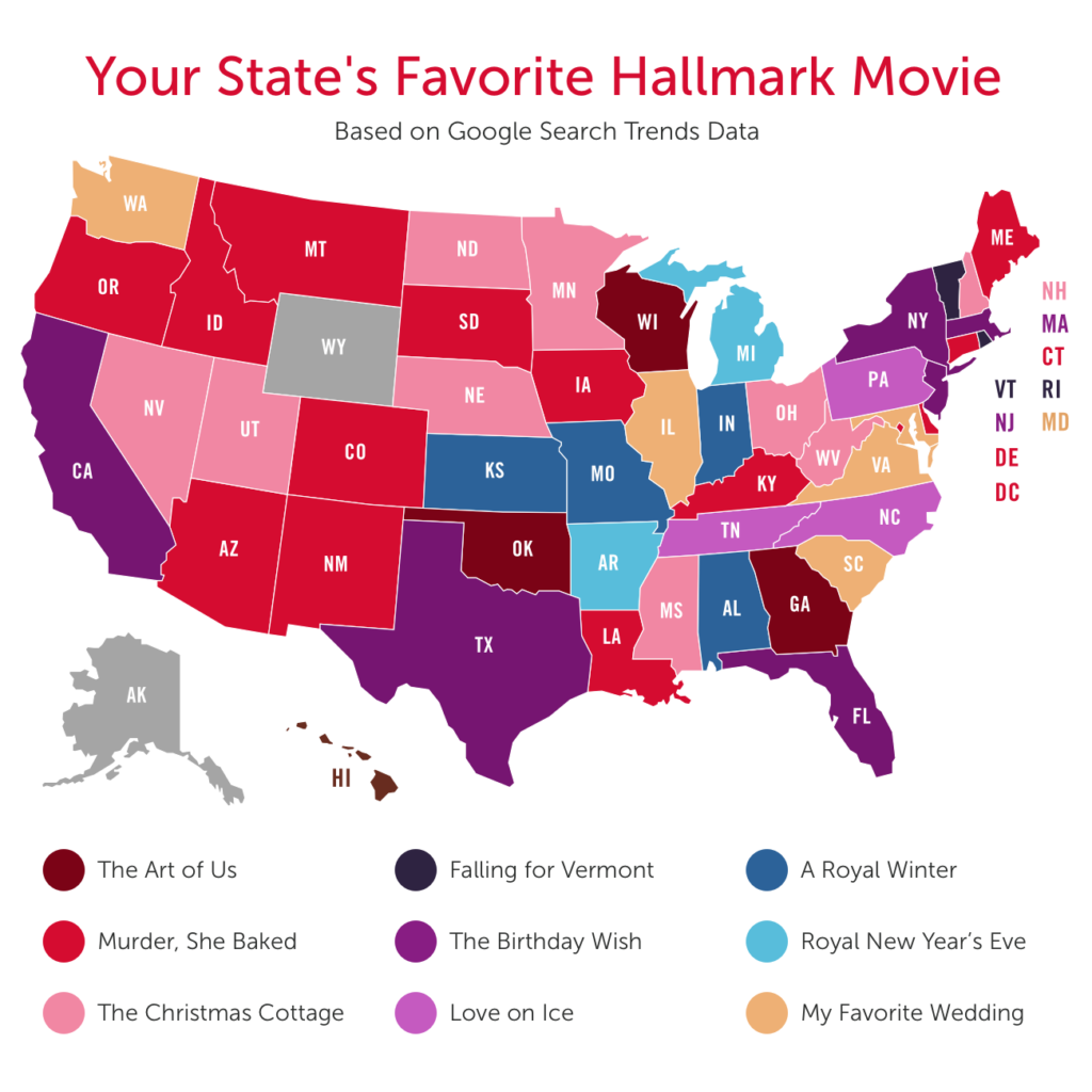 Which Hallmark Movie Is Your State In Love With? CenturyLinkQuote